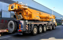 XCMG Used Truck Crane XCT130-1 Yellow Color Construction Machinery for Sale